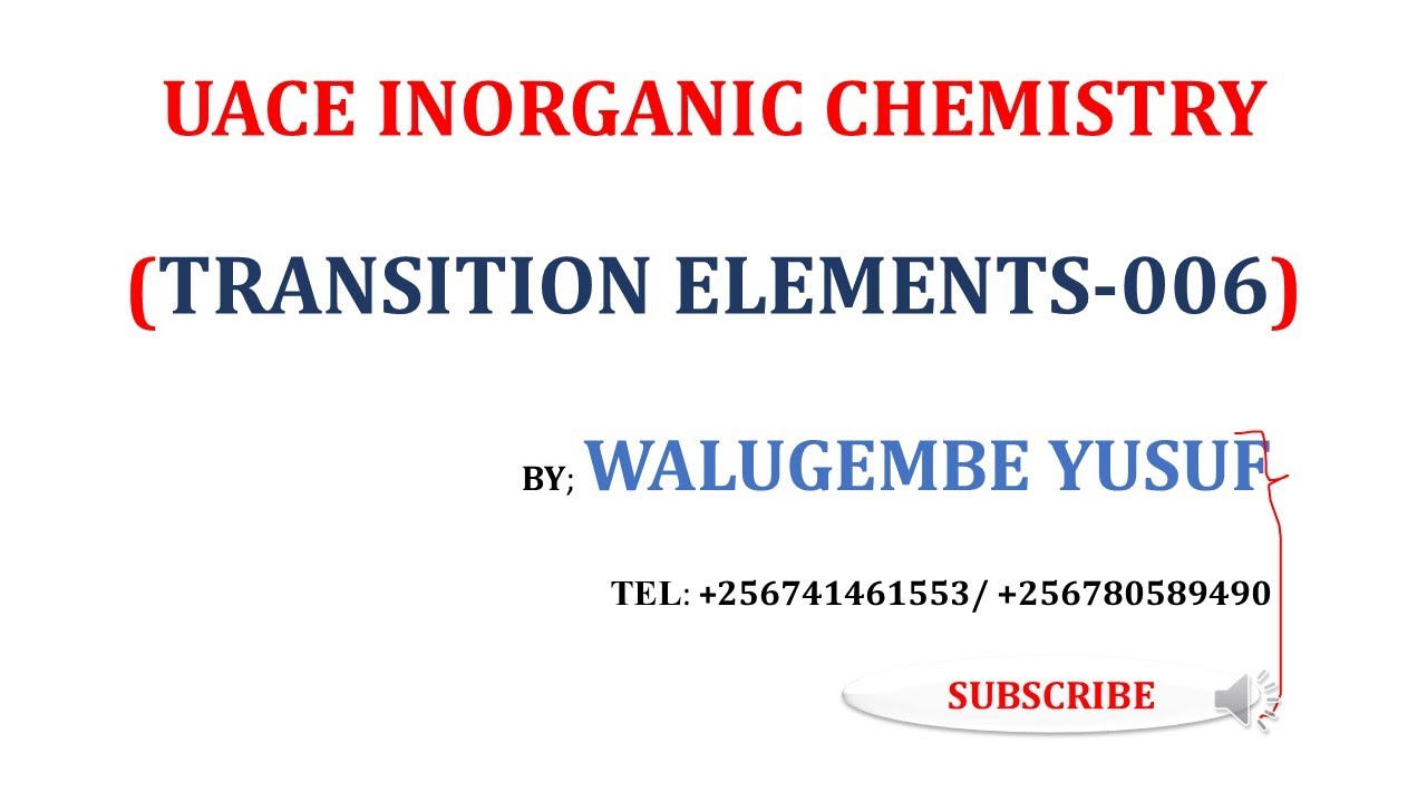 Transition Chemistry of Copper and Zinc { For S5 & S6}