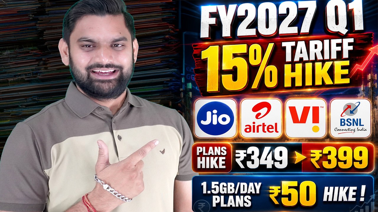 Big Recharge Hike Coming in India? Jio, Airtel & Vi Plans May Get Costlier Soon