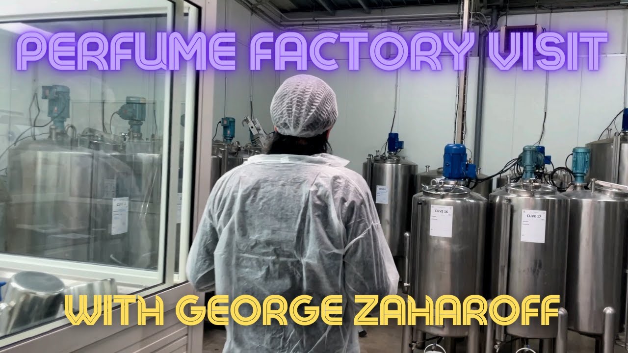 🏭 How is perfume filled & bottled in the factory? Visiting CEGEDIS with George Zaharoff
