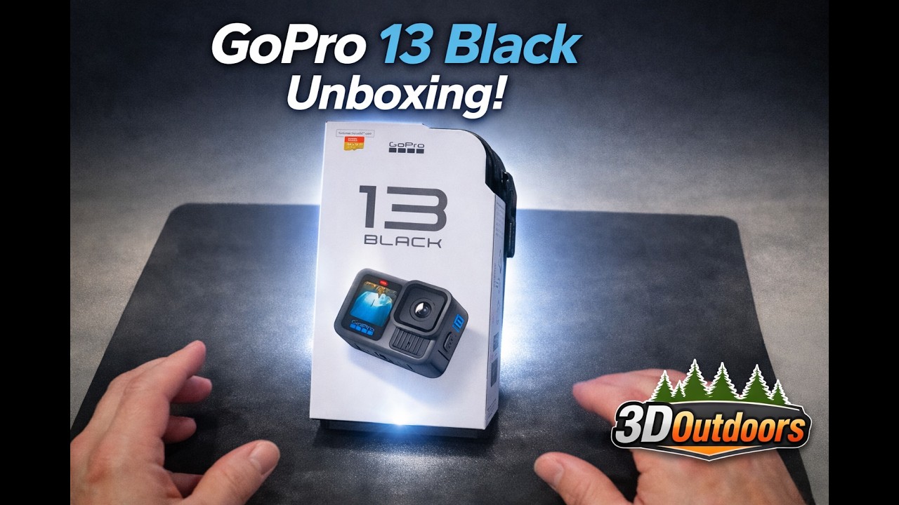 📦 Распаковка GoPro 13 Black — Что в коробке?