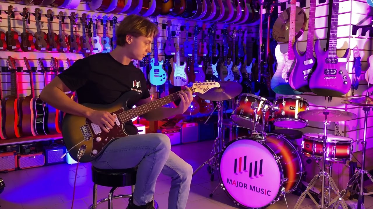Звучание электрогитары Cort G110-OPSB G Series, музыкальный магазин MAJOR MUSIC