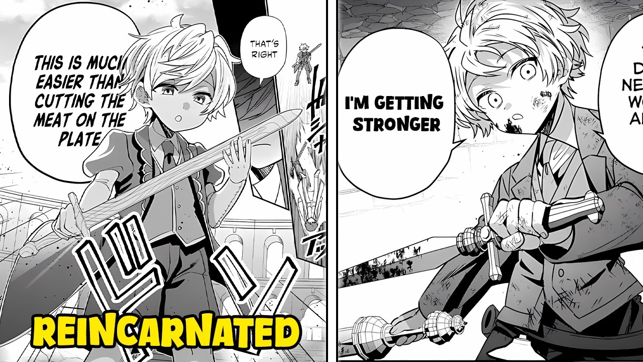 REINCARNATED as a WEAK PRINCE, he HIDES his TRUE POWER and SHOCKS the ENTIRE SCHOOL! - Manga recap