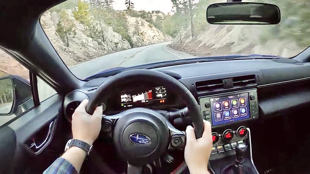 2022 Subaru BRZ Limited 6-Speed Manual - POV Canyon Drive (Binaural Audio)