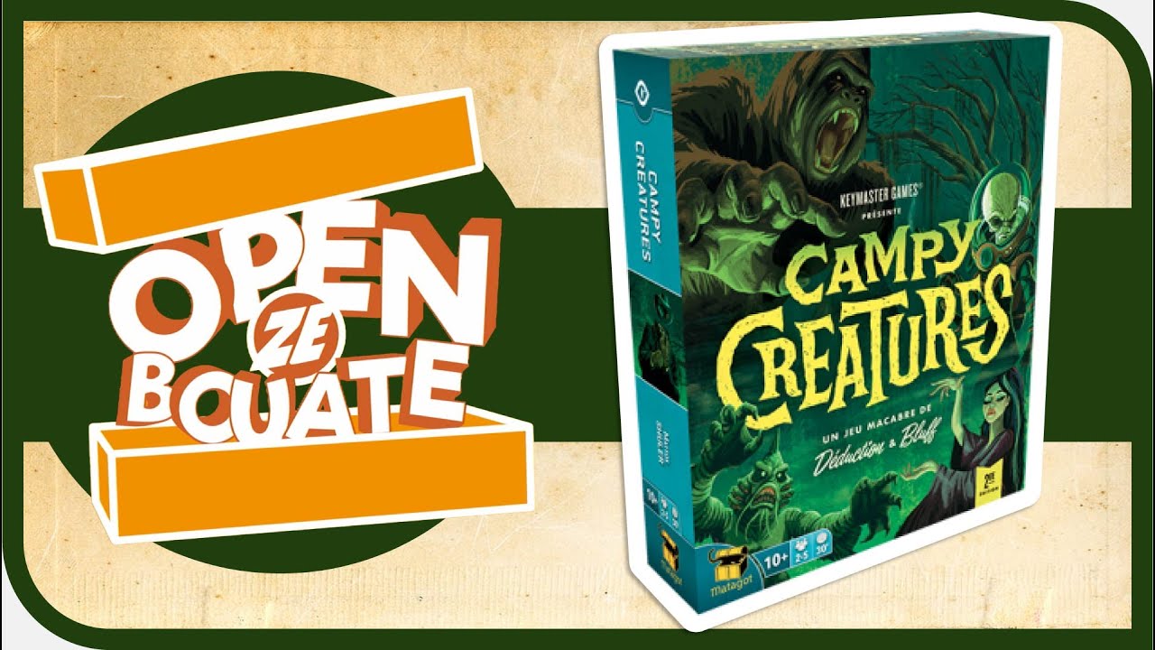 Campy Creatures - Unboxing