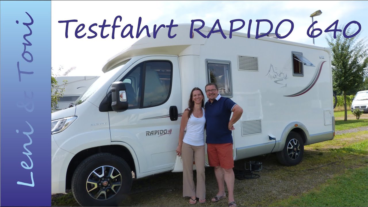 Leni & Toni follow us around: RAPIDO 640 F | unser neuer Wohnmobil-Test | 1. TEIL
