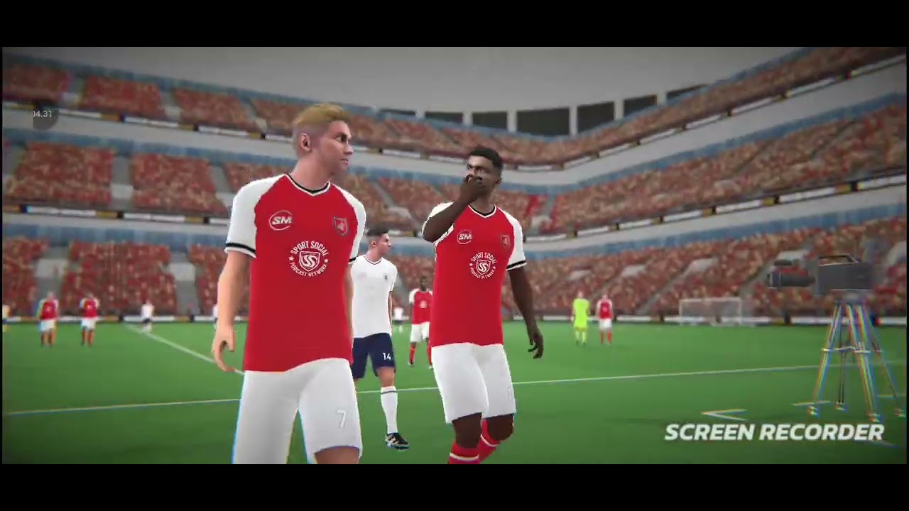 K0DOK BERMAIN SOCCER MANAGER DAN MELAWAN RIVAL TOTTENHAM. ARSENAL VS TOTTENHAM