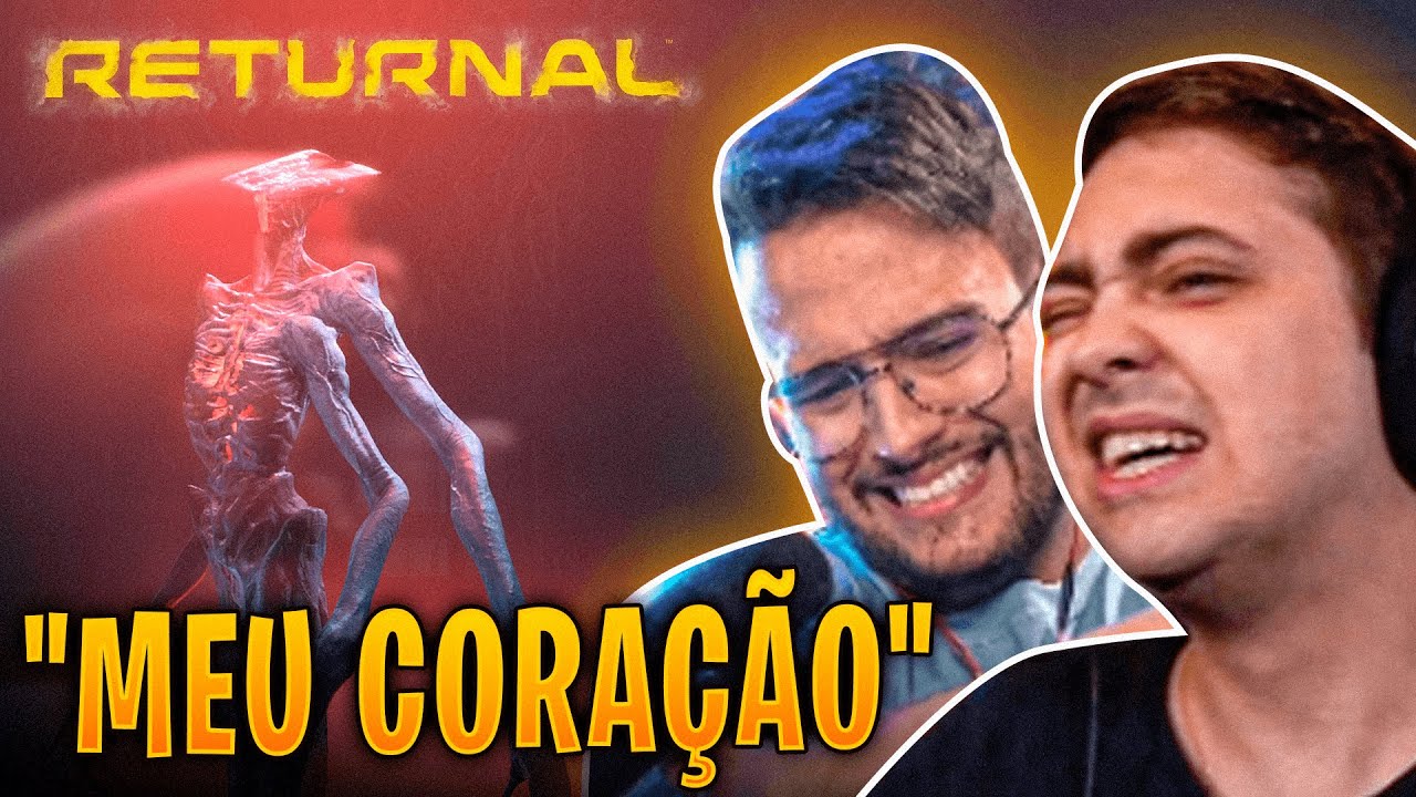 YOUTUBERS REAGINDO AO PRIMEIRO BOSS DE RETURNAL (PHRIKE)