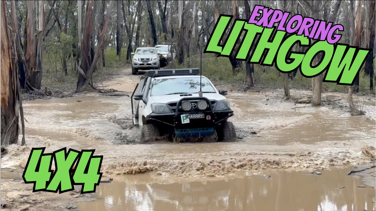 4X4 Lithgow - powerlines tracks (moon rock)
