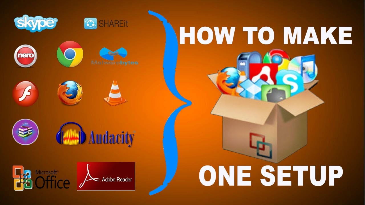 LEARN HOW TO MAKE ONE CLICK INSTALLATION FOR MULTIPLE SOFTWARES WITH AUTO INSTALL BATCH SCRIPT