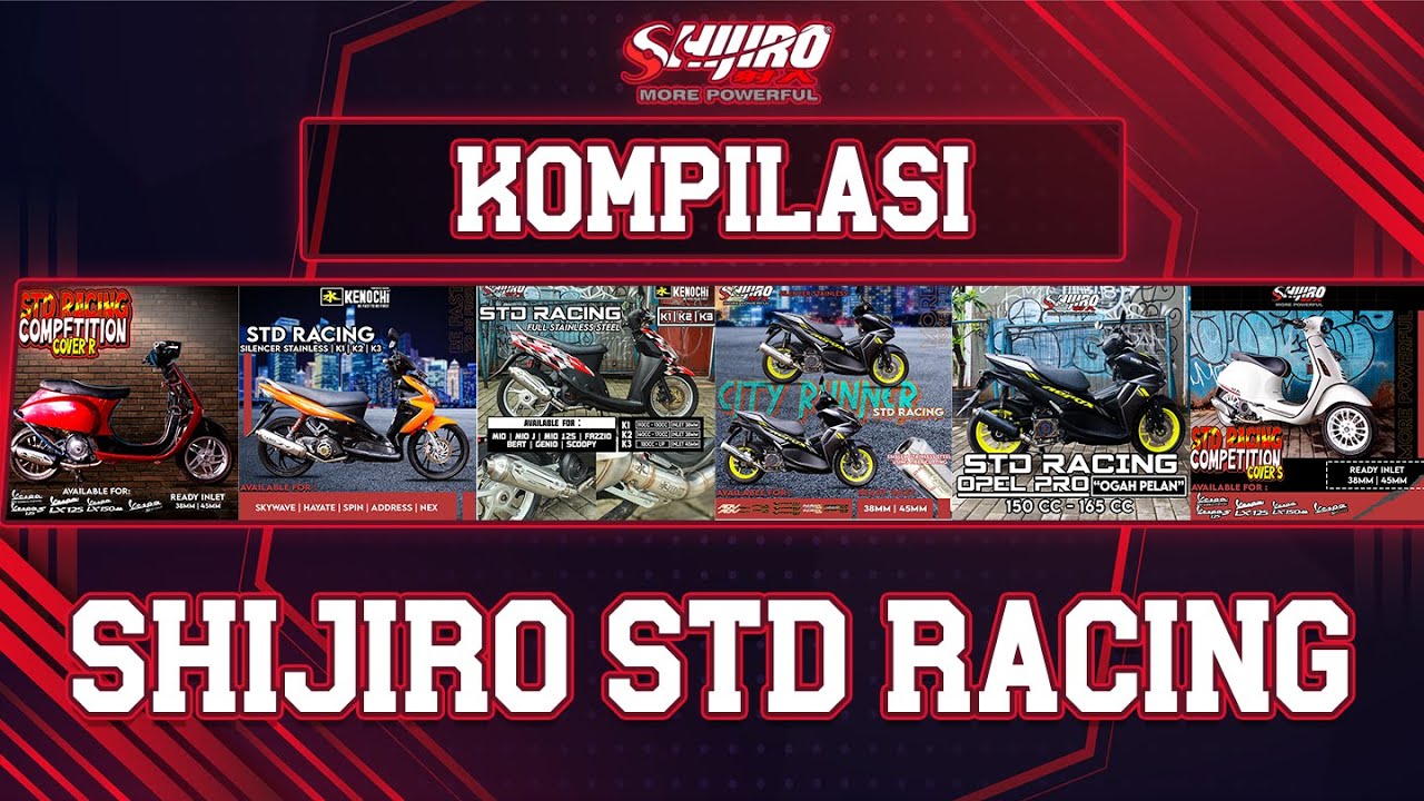 SOUND TEST COMPILATION ALL RACING EXHAUST SHIJIRO