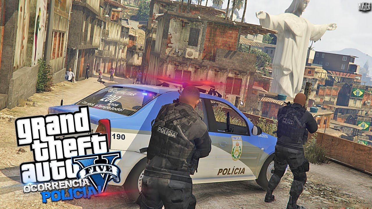 GTA V - Ocorrência Policial - OPERAÇÃO NA MAIOR FAVELA DA CIDADE | Ep.09 - LSPDFR {MOD POLICIA}
