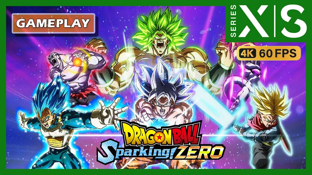 DRAGON BALL: Sparking! ZERO Gameplay Xbox Series X 4K HDR 60FPS