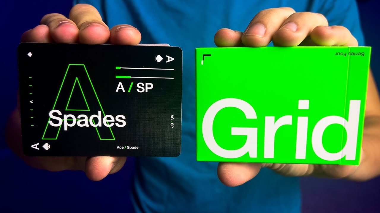 Grid Series Four Playing Cards Deck Review!