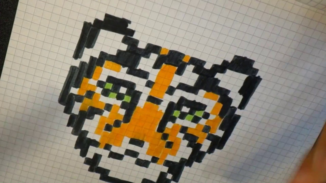TIGRE en PIXEL ART