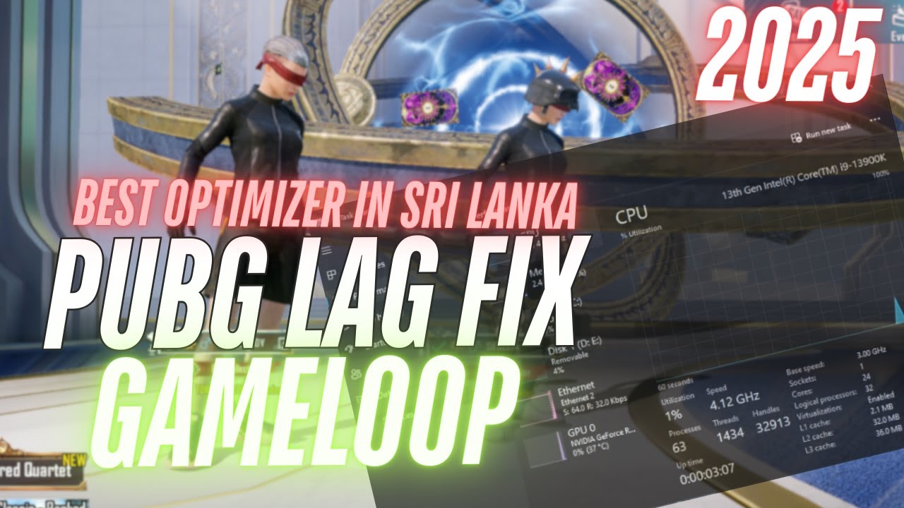 Gameloop Pubg Mobile Lag fix & Full Optimization 2025 ✅🔥