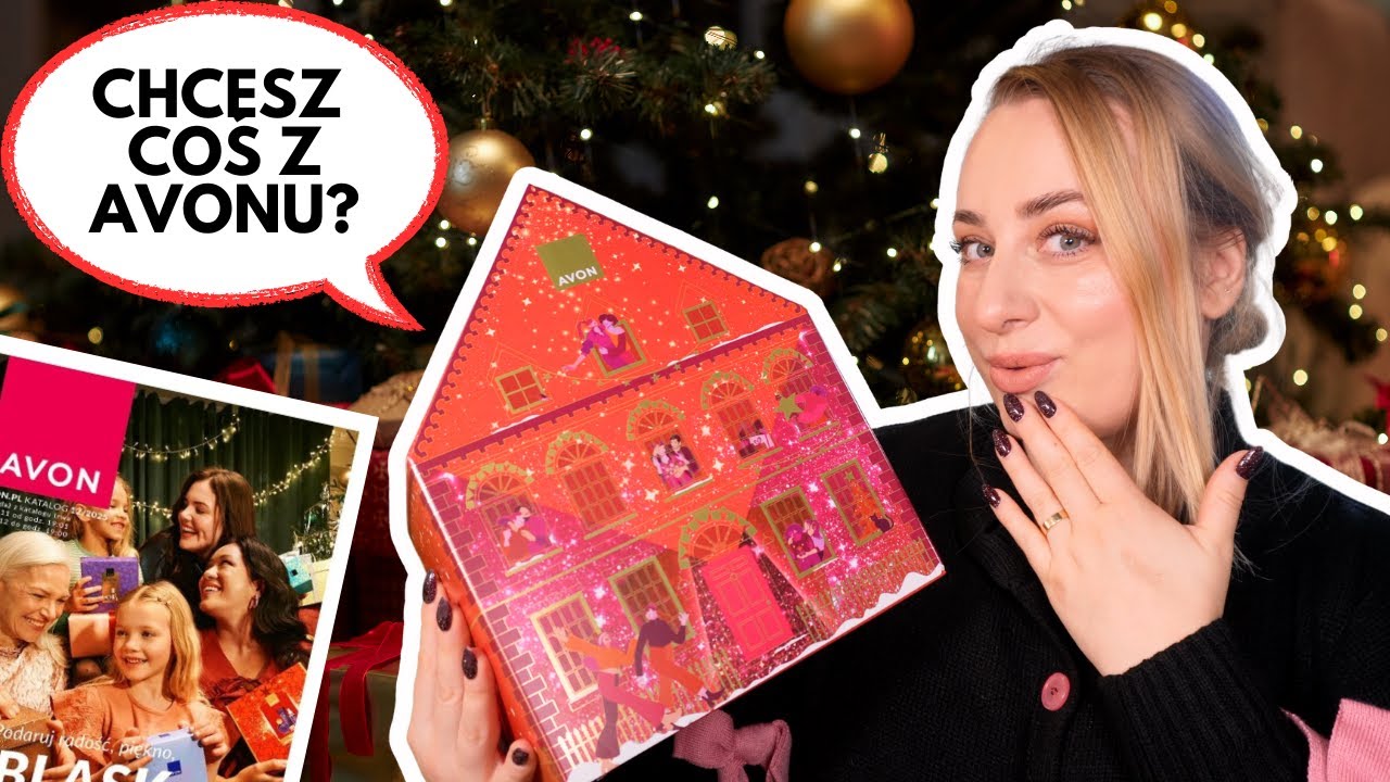 UŻYWAM WSZYSTKIEGO Z KALENDARZA AVON!!!🎄GET READY WITH ME 💄