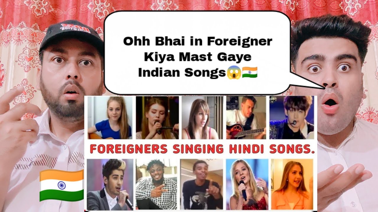 Foreigners Singing Indian Hindi Songs | Who Can Sing Hindi Songs Better | Pakistani Real Reactions |