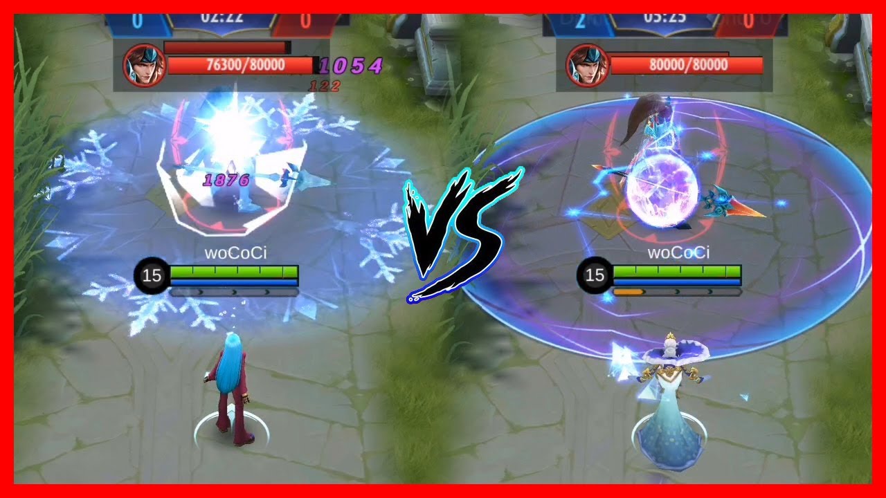 Aurora kof skin comparison