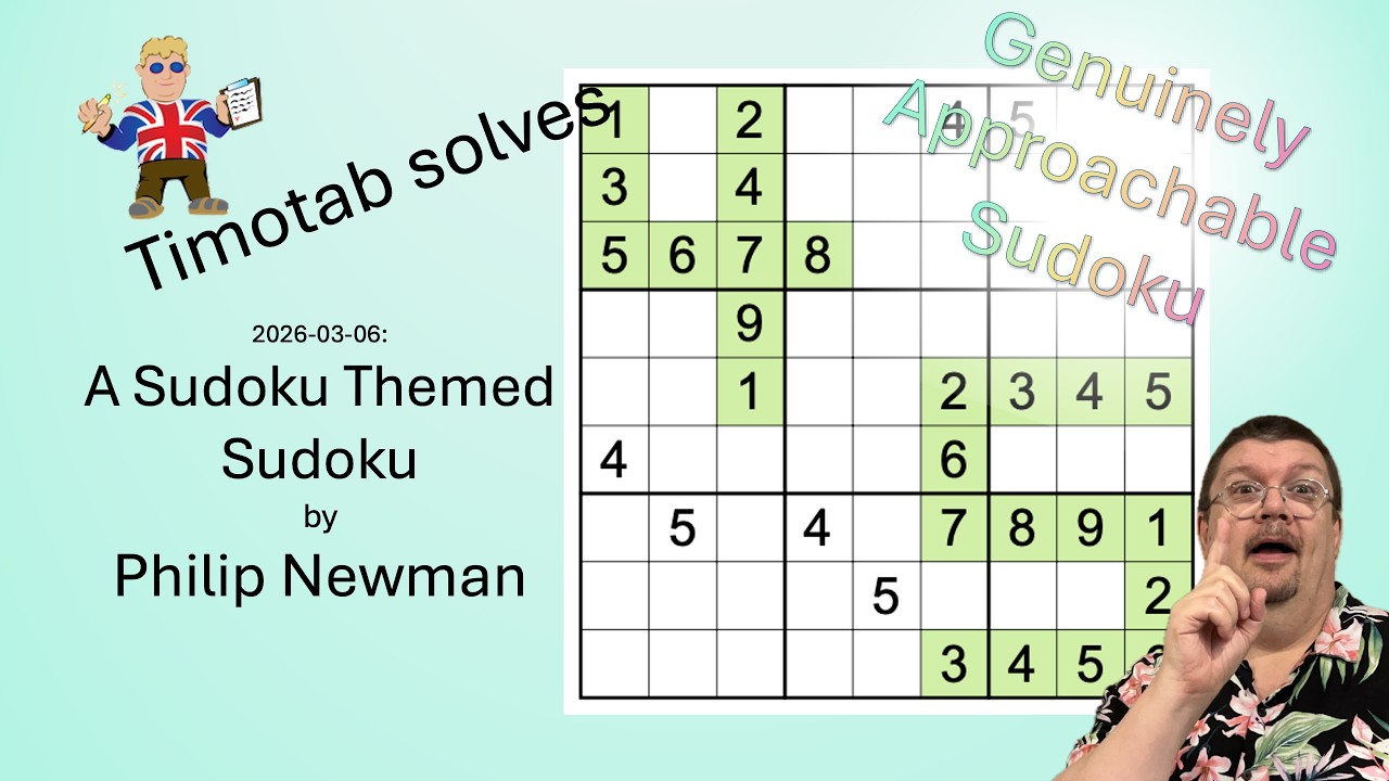 GAS 2026-03-06 A Sudoku Themed Sudoku by Philip Newman