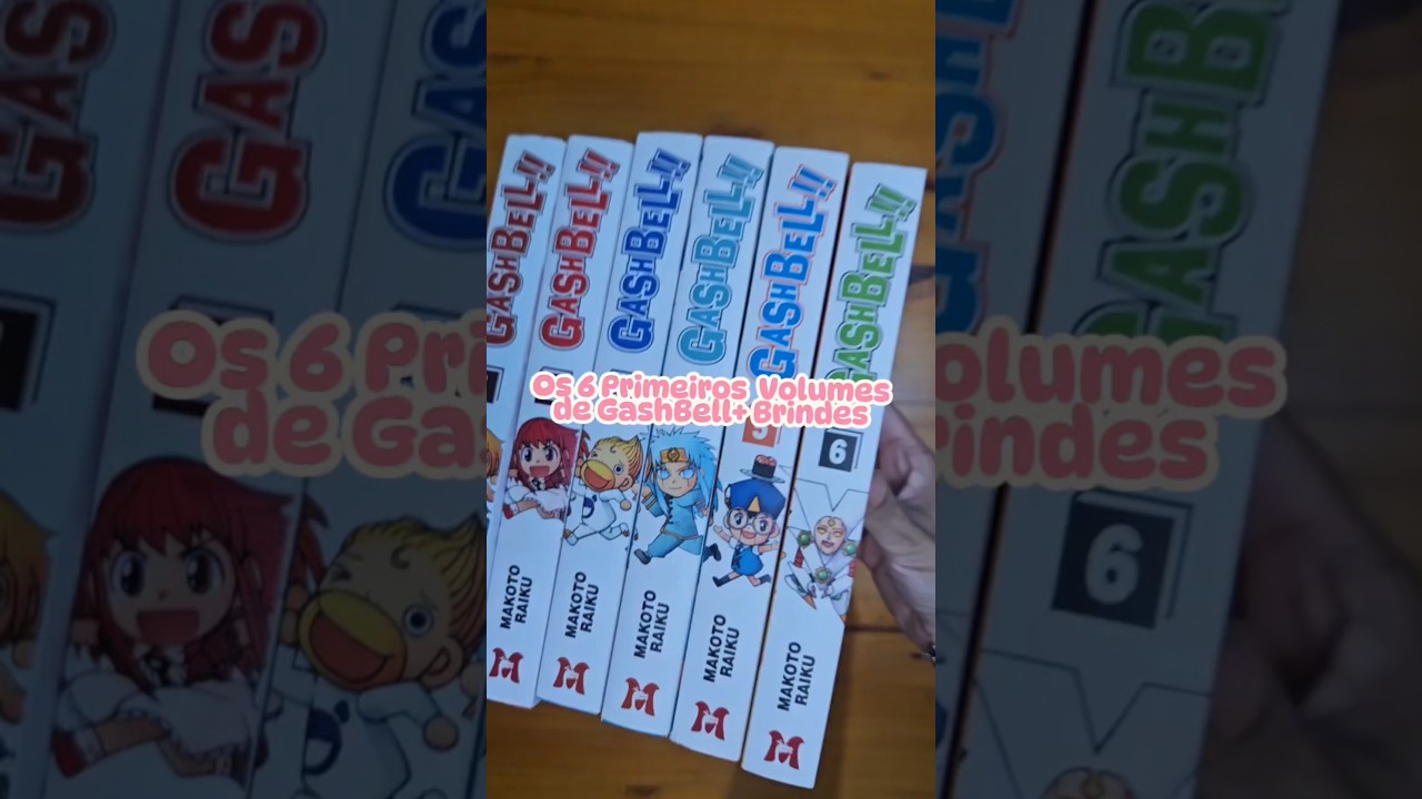 📚 GashBell, os 6 primeiros volumes 📚 MPeg acertou muito nessa #mangareview