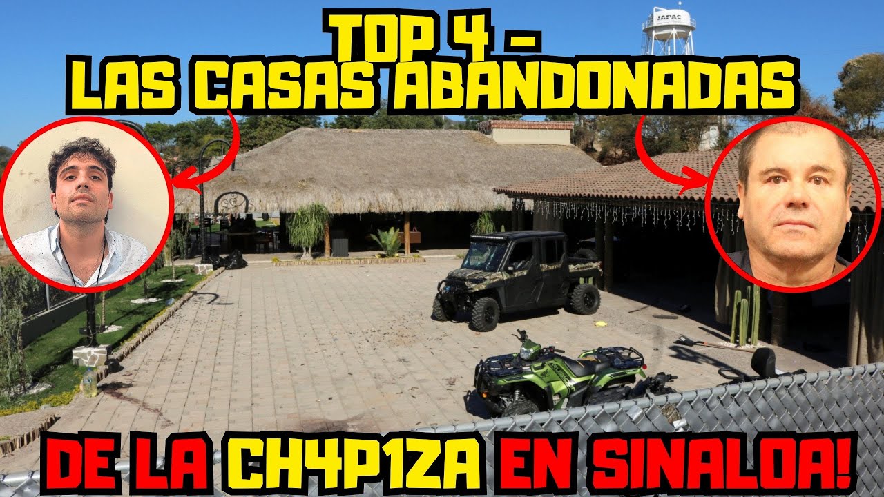 TOP 4 - LAS 4 CASAS ABANDONADAS DE LA CH4P1Z4🍕EN CUL1AC4N 😰