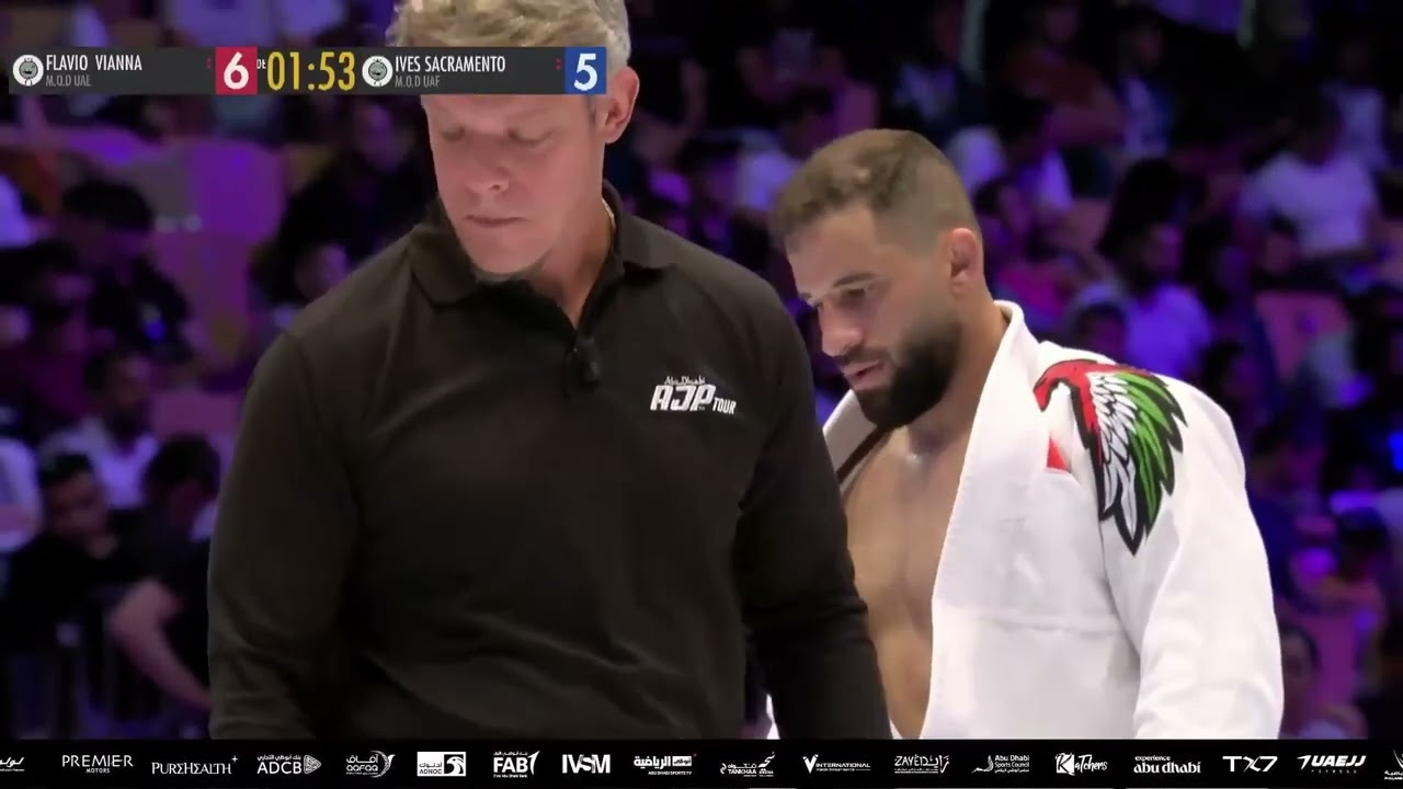 IVES SACRAMENTO vs FLAVIO VIANNA  -    ABU DHABI GRAND SLAM   MASTERS