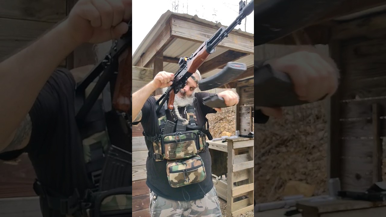 AK-47 Iraqi Reload first attempt 🤣🤣