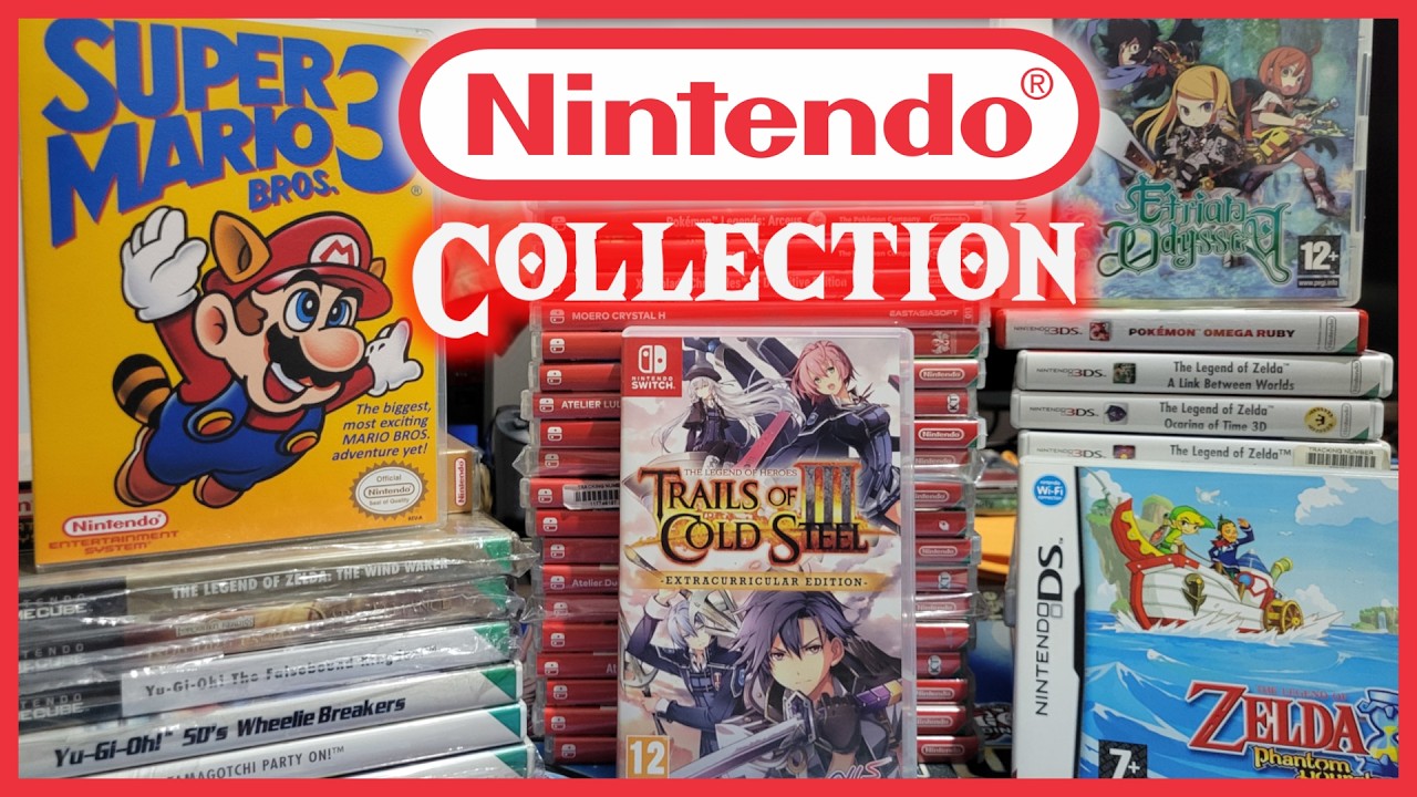 My Nintendo Collection (Switch, GameCube, Wii, Gameboy, NES, DS etc.)