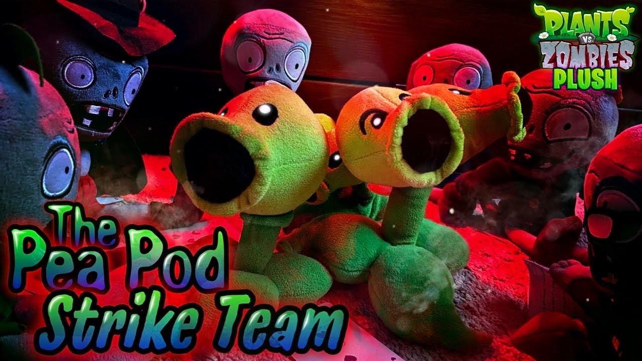 The Pea Pod Strike Team | Plants vs. Zombies Plush