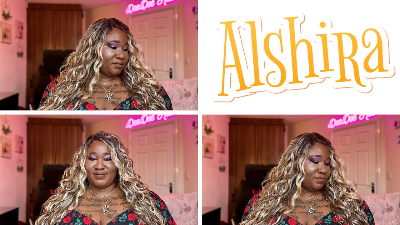 YES BLONDE AGAIN WIT WOO😂| Outre Alshira @OutreHairTV #outre #alshira #lacefront #hdlace #blondewig