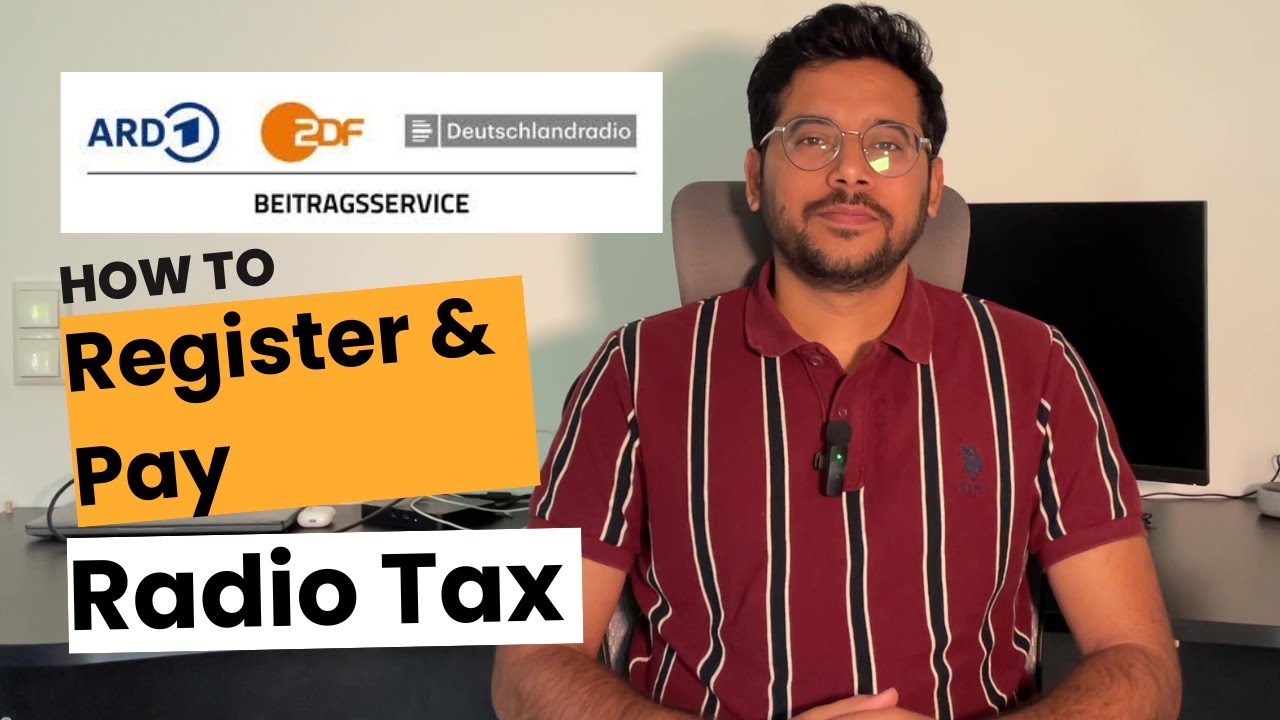 How To Register & Pay Radio Tax in Germany 🇩🇪
