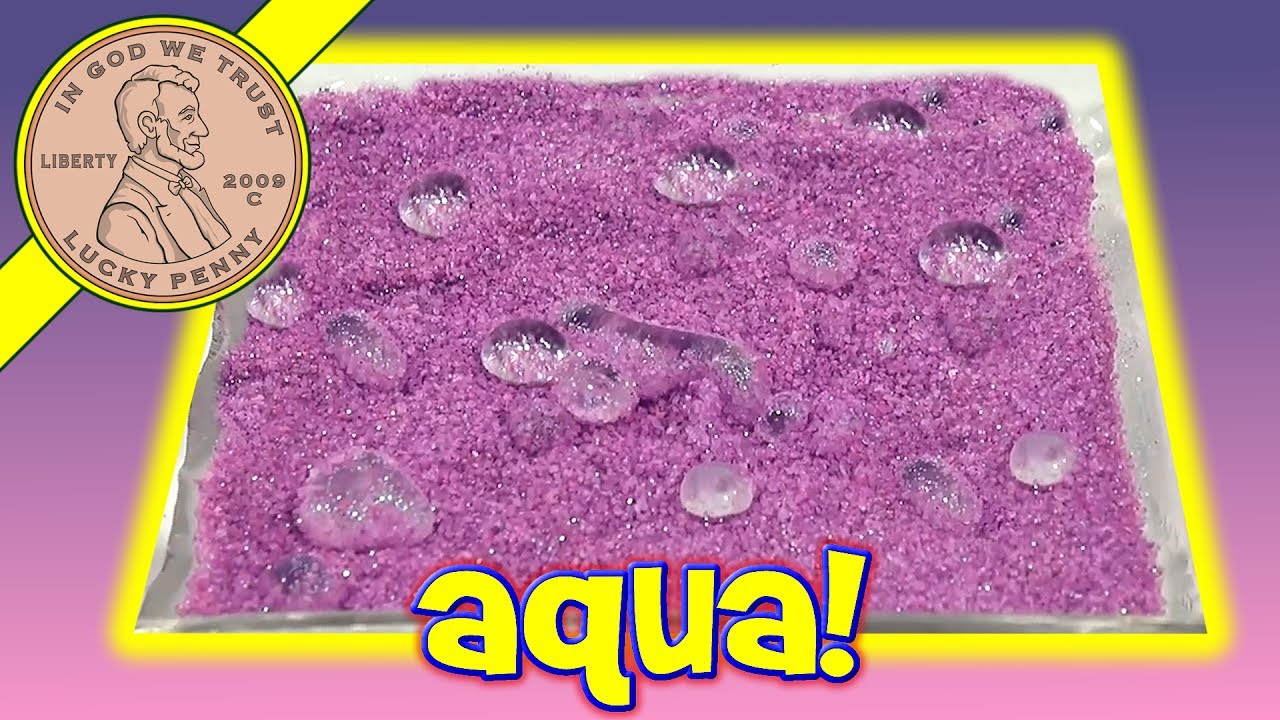 Aqua Sand - Magic Sand That Never Gets Wet! - DIY Aqua Sand