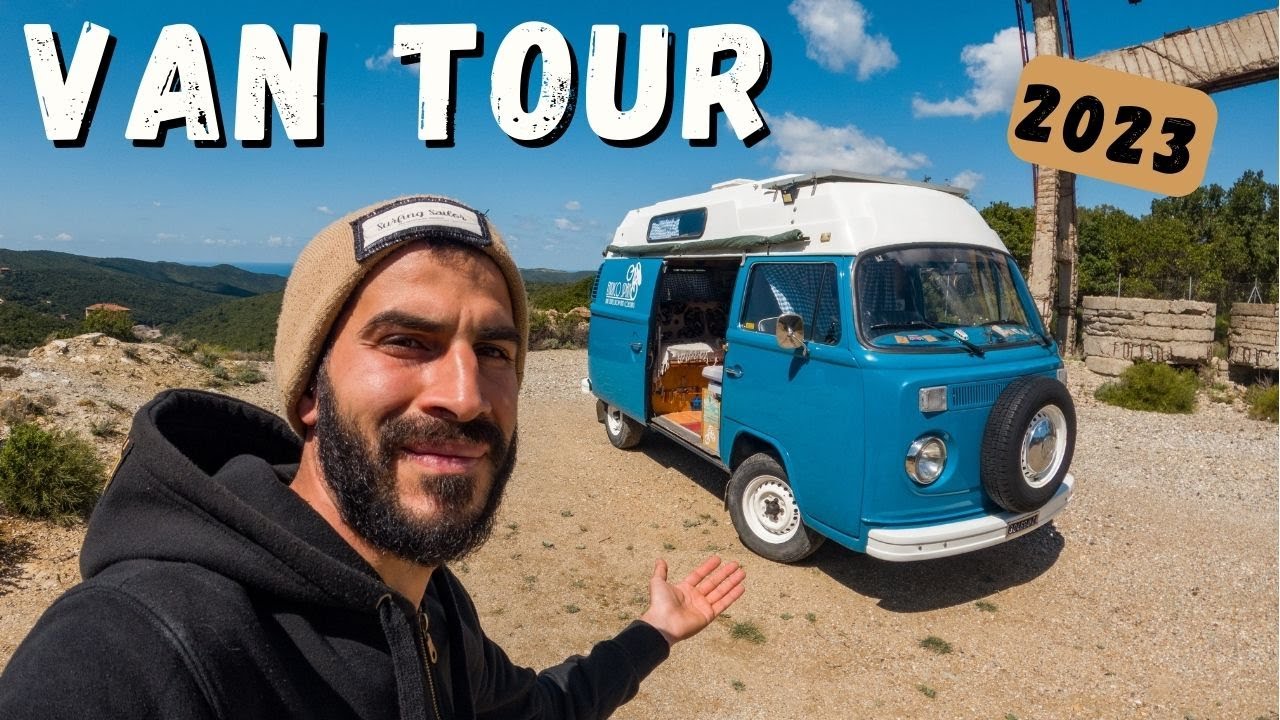 VAN TOUR del mio VolksWagen T2 (1977) - 2023 #campertour
