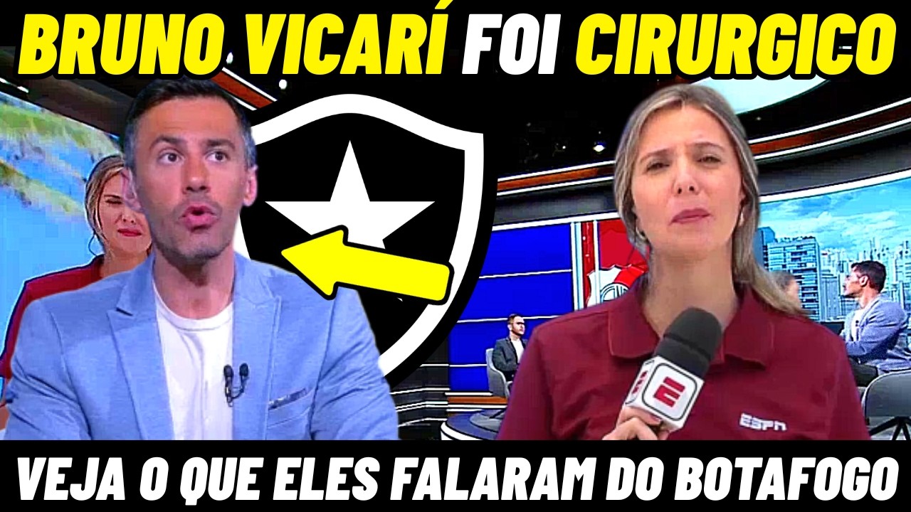 BRUNO VICARÍ EXPÔS A REAL! Veja a análise do Botafogo contra o Nacional do Potosí