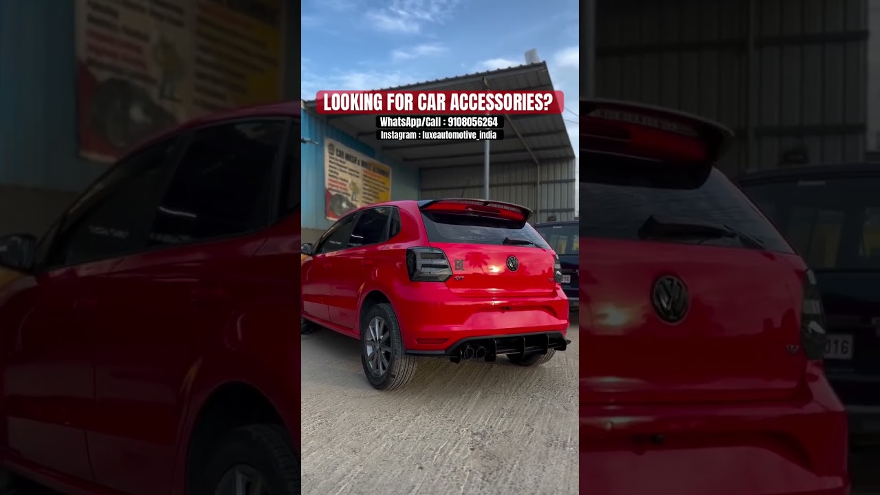 POLO MODIFIED | POLO ACCESSORIES | POLO MODIFICATION | POLO SPOILER | POLO DIFFUSER | POLO HEADLIGHT