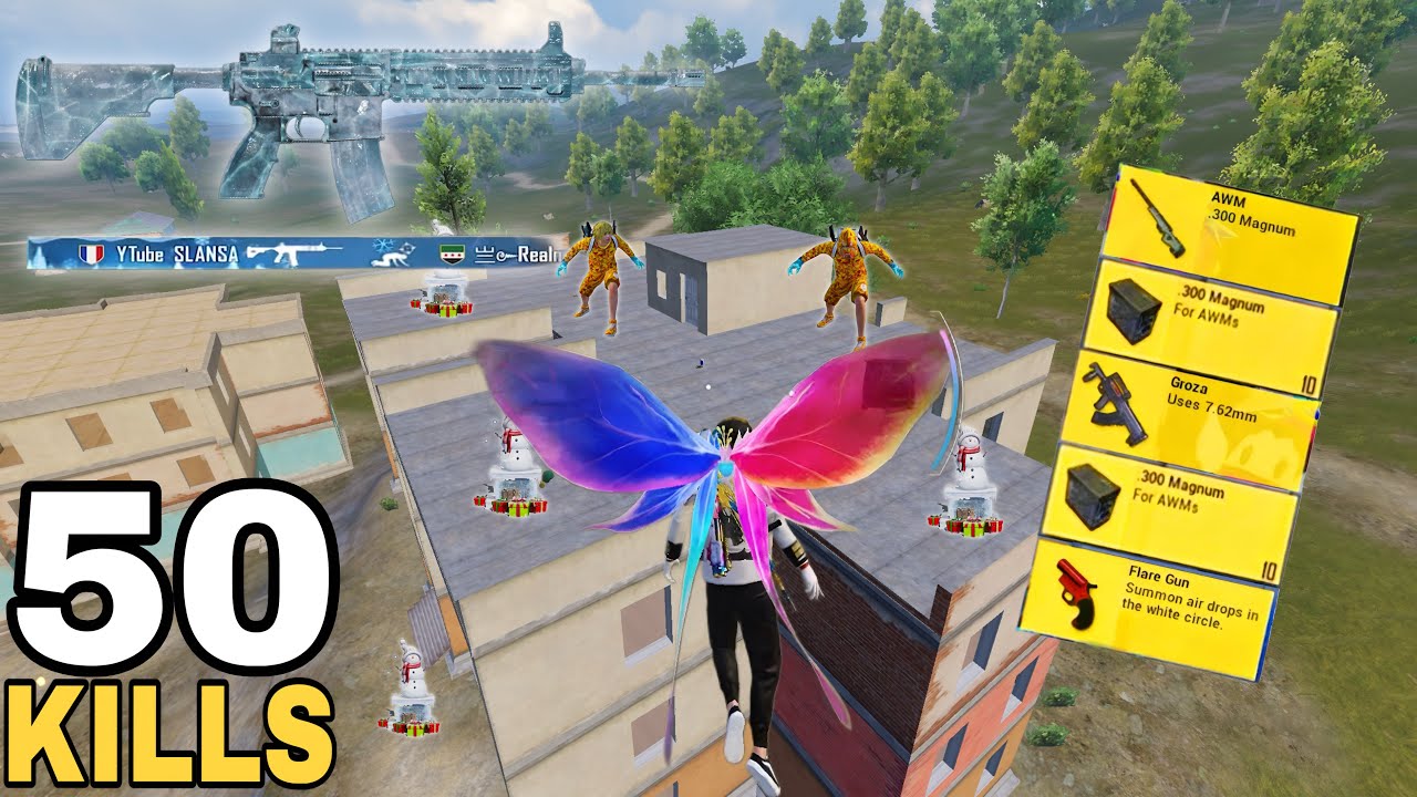 50 KILLS 🥶I PLAYED WEARING THE BEST PLAYER GUN🔥 SAMSUNG,A7,A8,J5,J7,J2,J3,XS,A3,A4,A5,A6