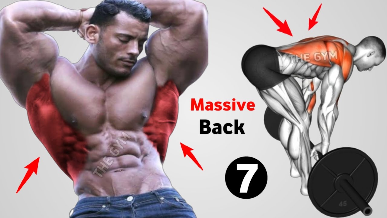 7 Best Back Workout at Gym for Thickness & Width