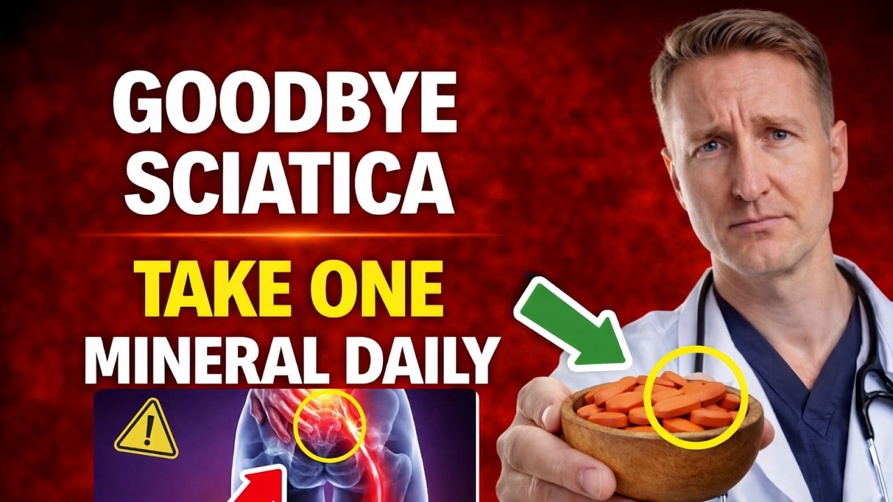 Seniors, Say Goodbye to Sciatica Nerve Pain in 10 Minutes | Senior Health Tips
