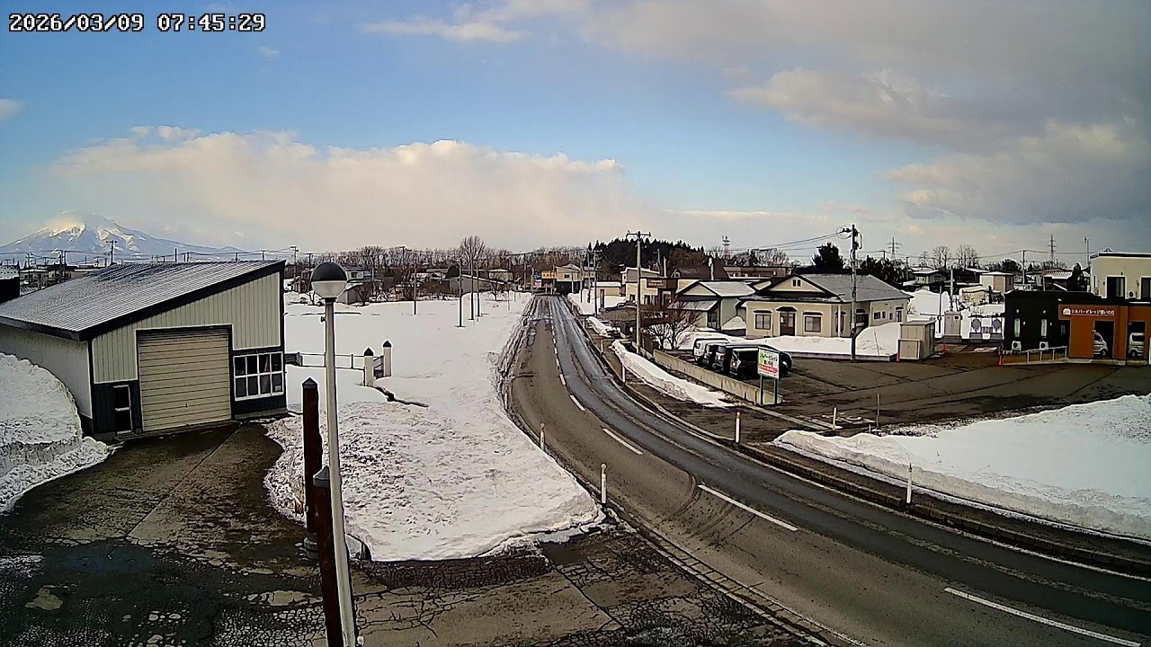 青森県五所川原市漆川ライブカメラ Aomori Goshogawara Live camera.world.cam