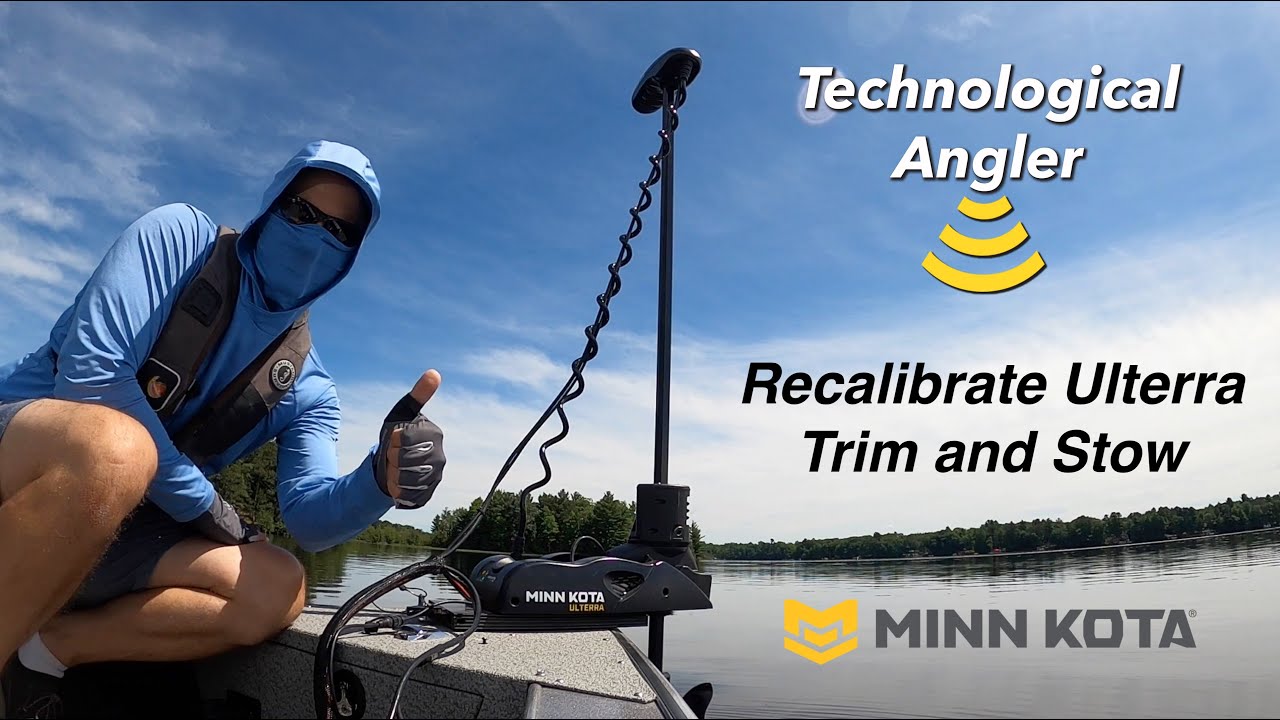 Как сбросить настройки Ulterra Trim and Stow | Minn Kota | The Technological Angler