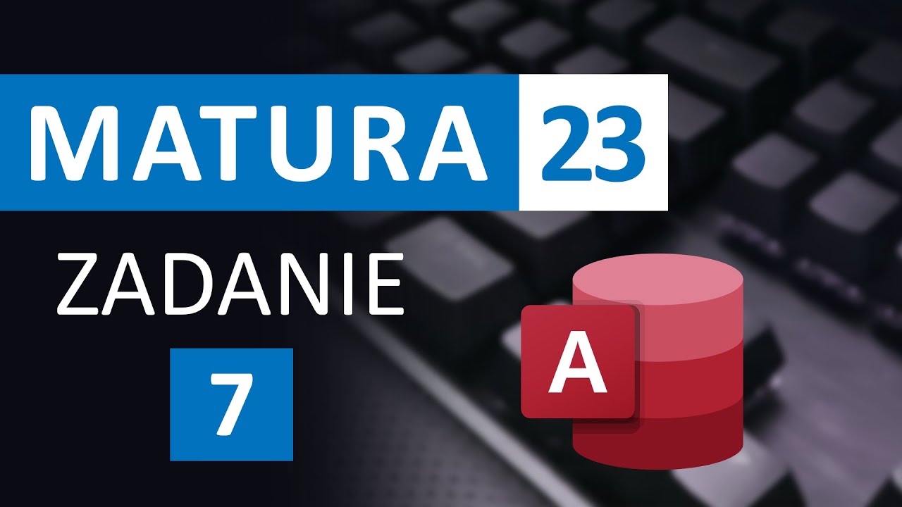 Matura 2023 Nowa Formuła Informatyka | Zadanie 7 Gry planszowe | Access