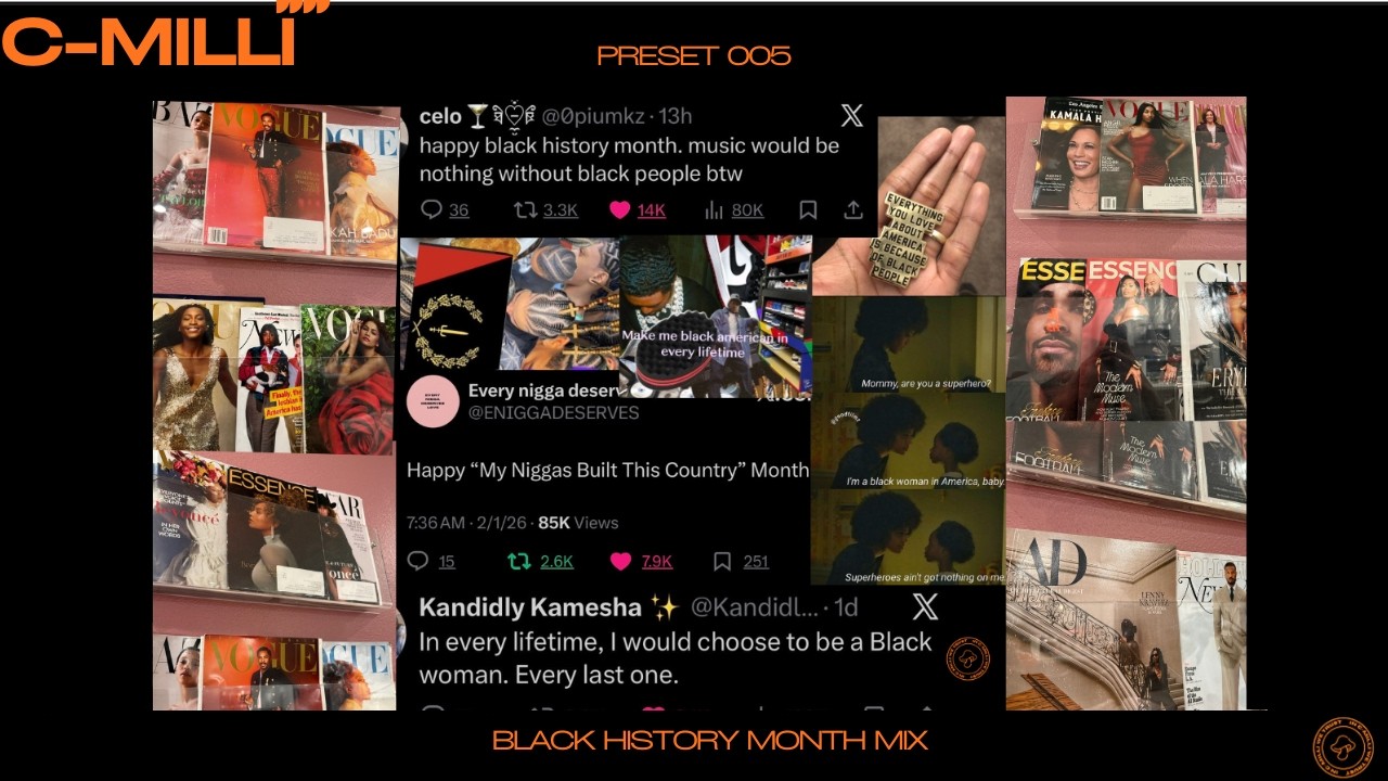 Preset 005 | Black History Month Mix | Kendrick Lamar, Monaleo, The Internet, Beyoncé