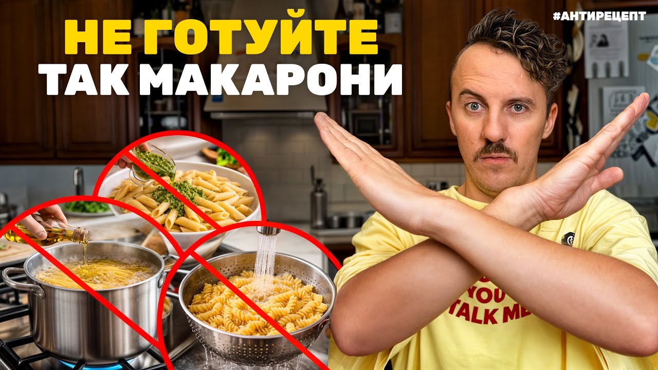 ШОК! Ці 3 дії псують МАКАРОНИ 🚫 НЕ ПОВТОРЮВАТИ