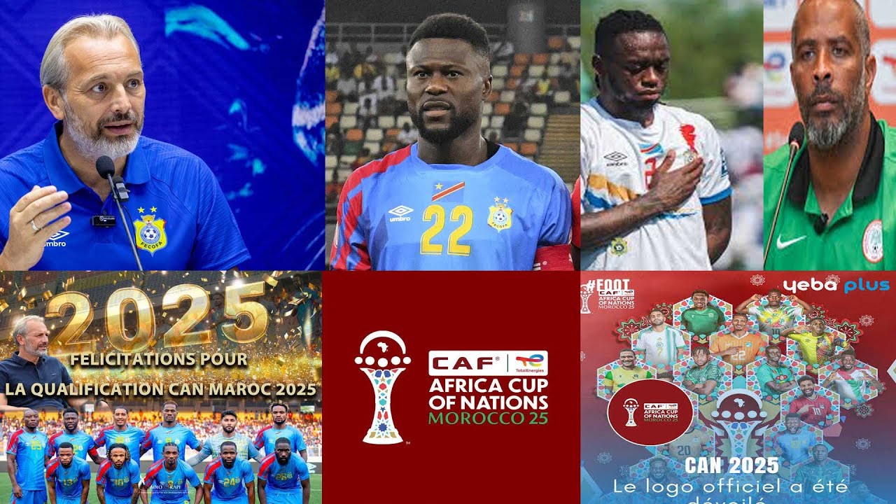 Coup d'envoi can Maroc 2025 C.Mbemba lance un message fort pour les léopards