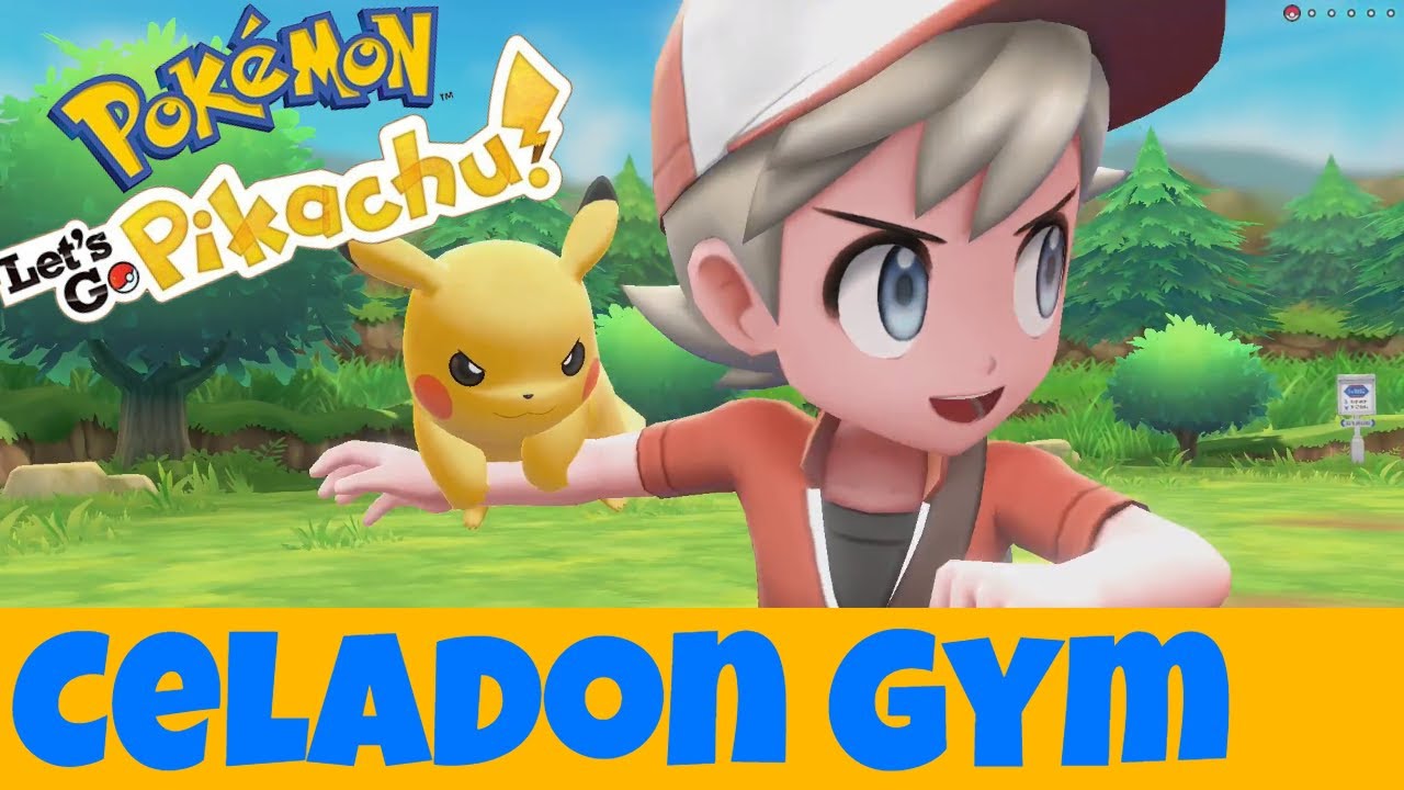 Pokemon Let's Go Celadon City Gym