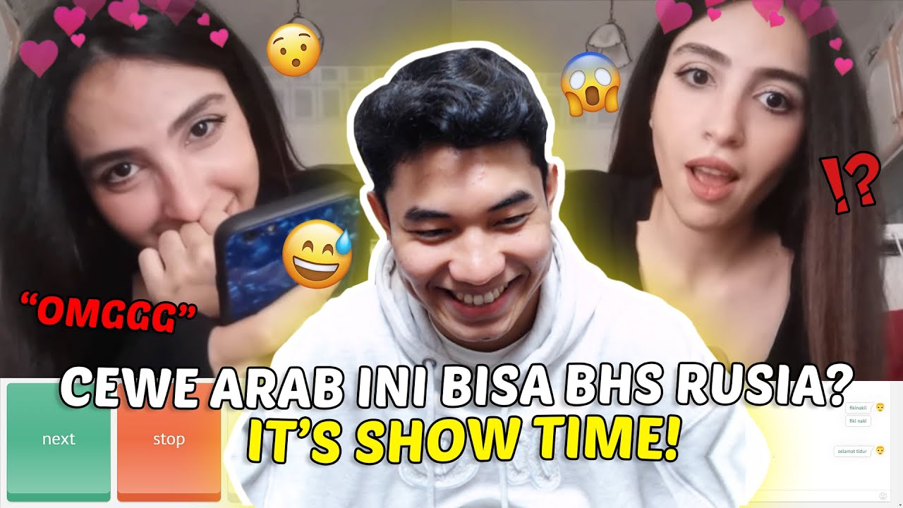 Cewe ARAB Ini Ganyangka Aku Bisa Bahasa RUSIA Juga ‼️ WKWKWK - Ome.TV Internasional