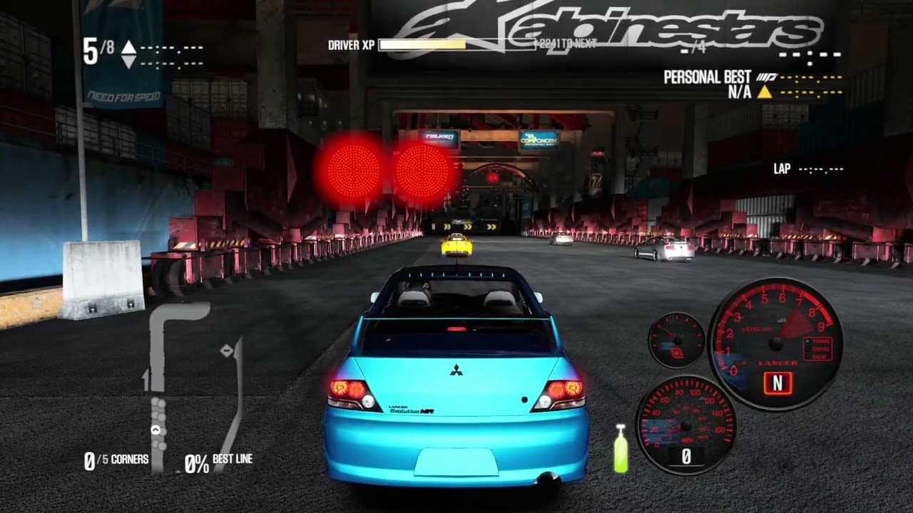 NFS Shift 2 [20] Continental Tours Event 2 Mitsubishi Lancer Evo IX MR