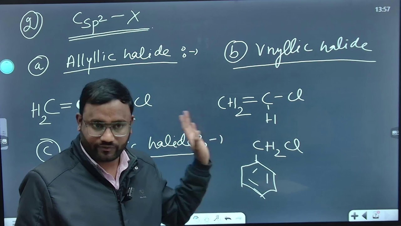 Class 12th Organic Chemistry Haloalkanes and Haloarenes  Class 01 By Vikram Kumar sir Achiever