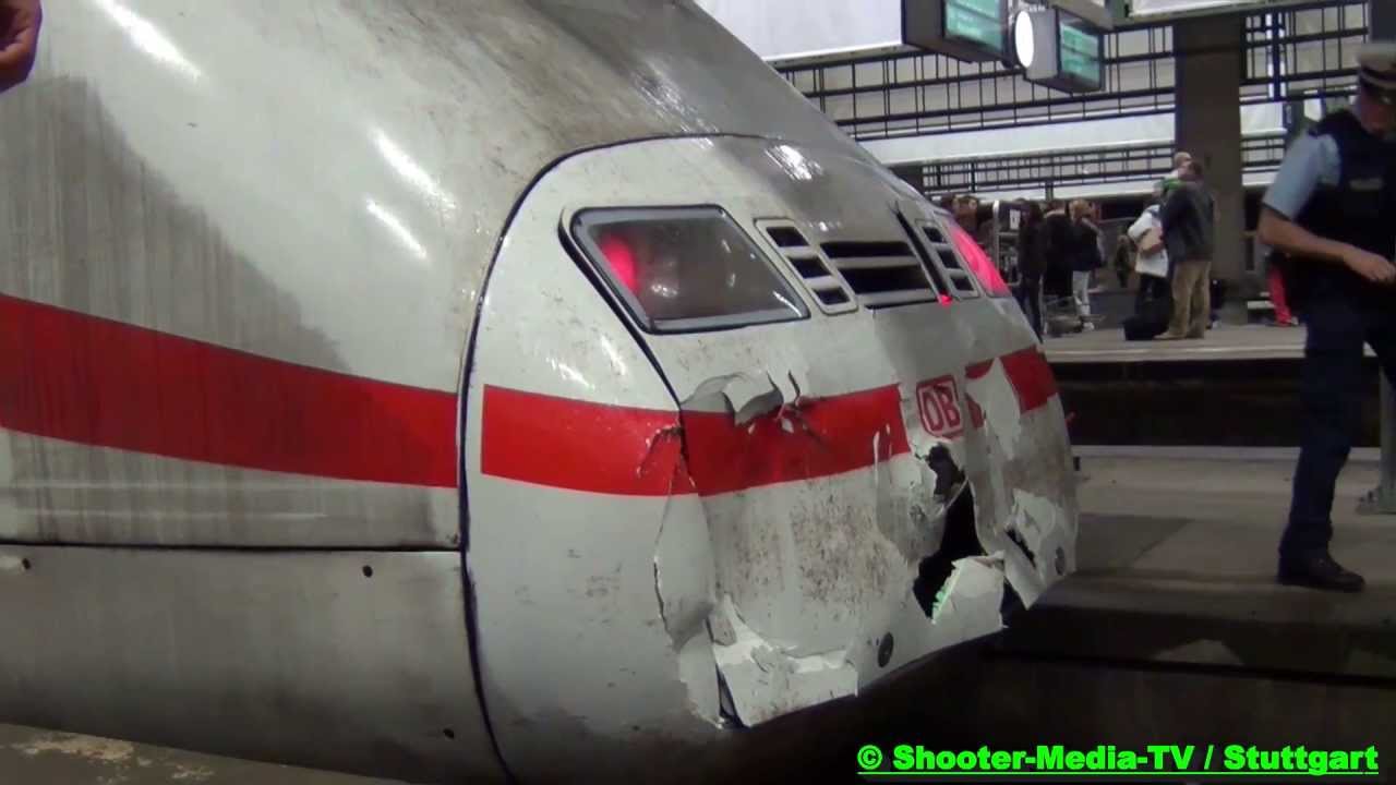 [E] - ICE RUTSCHT AUF PRELLBOCK // Alarm im Hauptbahnhof Stuttgart // [EINSATZKRÄFTE RÜCKTEN AN]
