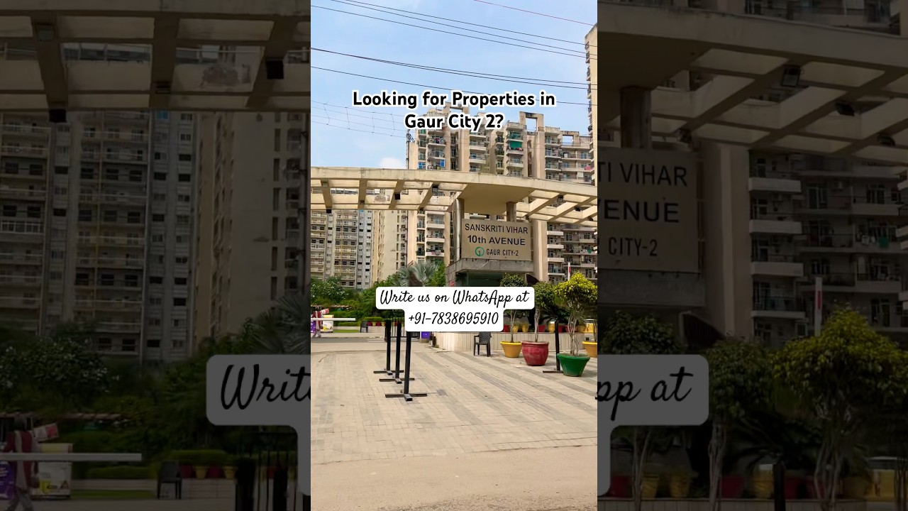 Gaur City 2 | Noida Extension | Greater Noida West | Rent/Resale | Residential and Commercial